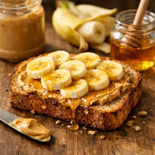Peanut Butter Banana Toast