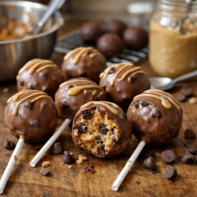 Peanut Butter Chocolate Chip Cake Pops