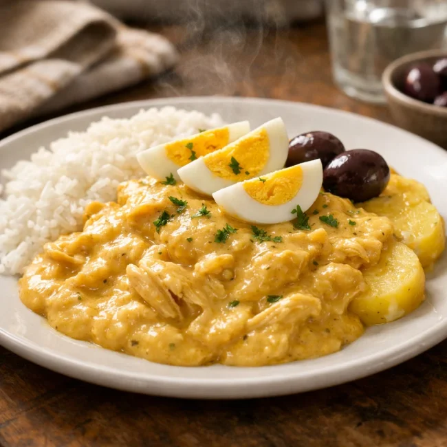 Peruvian Aji de Gallina