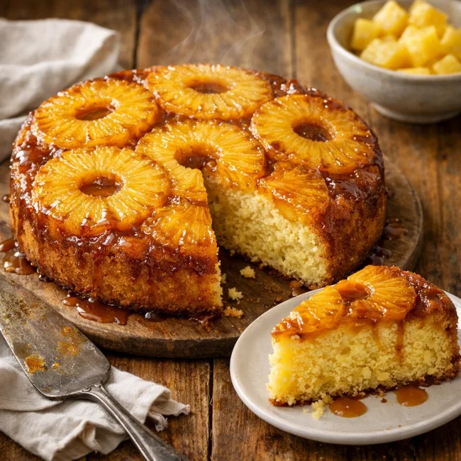 Pineapple Inverted Delight