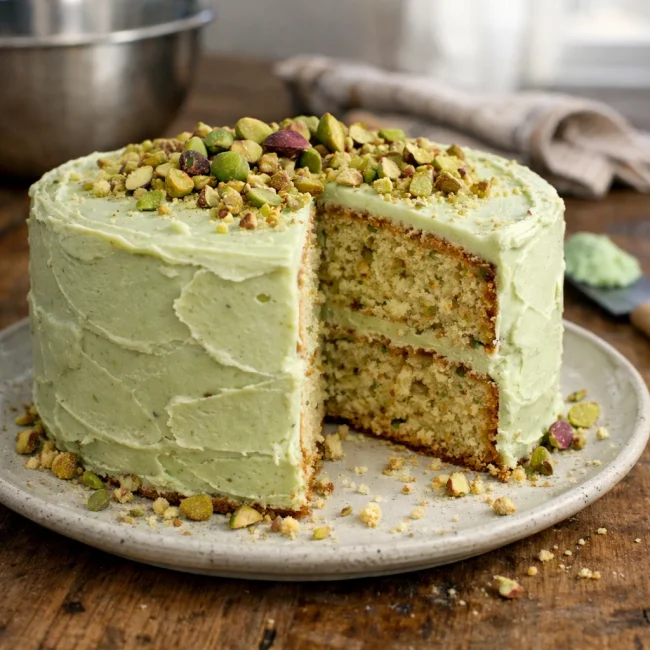 Pistachio Bliss Cake