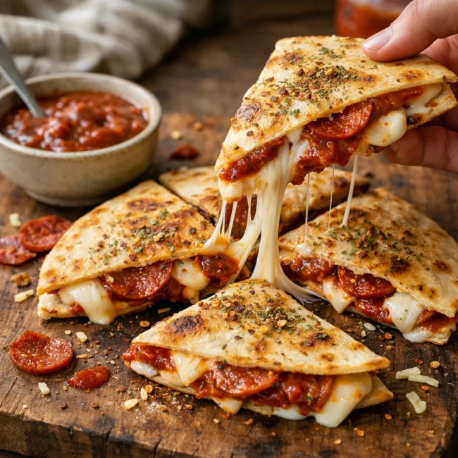 Pizza Quesadillas