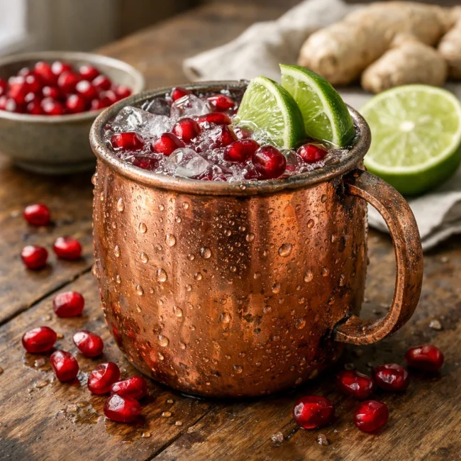 Pomegranate Moscow Mule