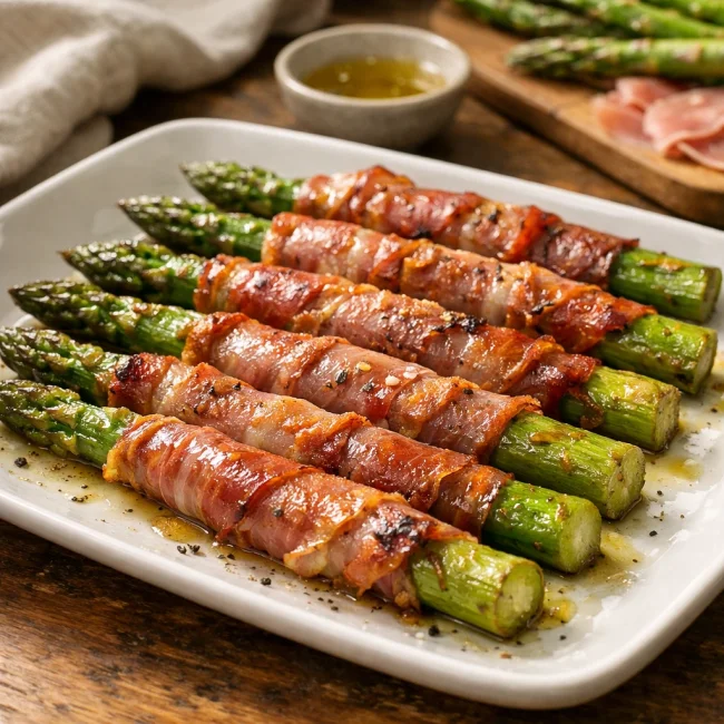 Prosciutto-Wrapped Asparagus Spears