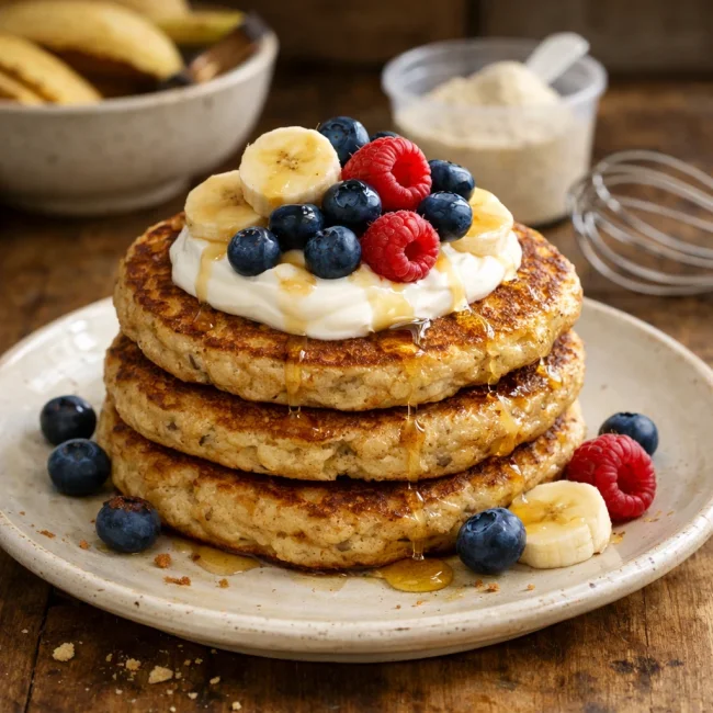 Protein-Packed Banana Pancakes