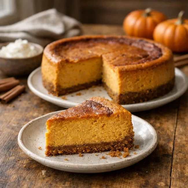 Pumpkin Cheesecake
