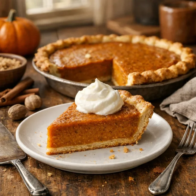 Pumpkin Spice Delight Pie
