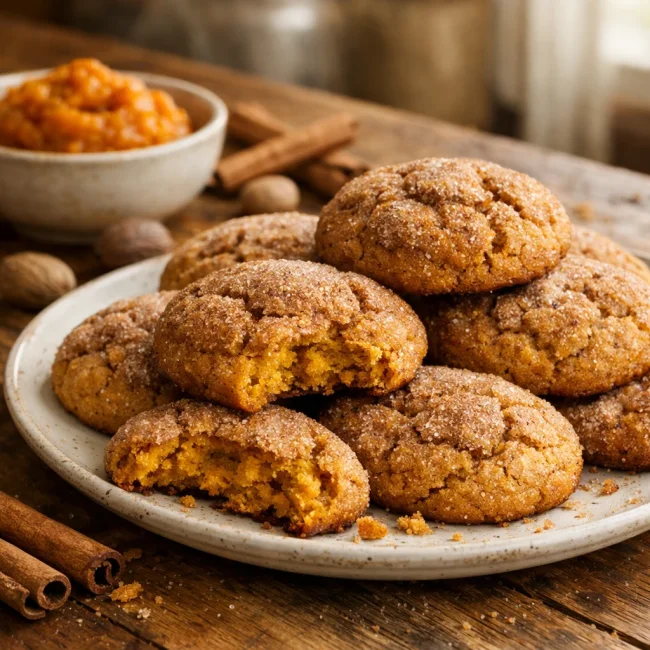 Pumpkin Spice Snickerdoodles
