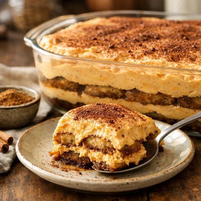 Pumpkin Spice Tiramisu