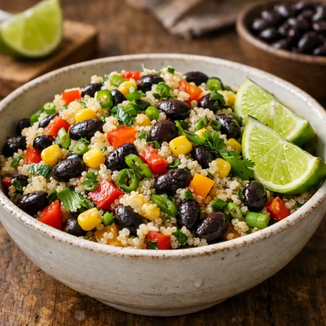 Quinoa and Black Bean Bowl