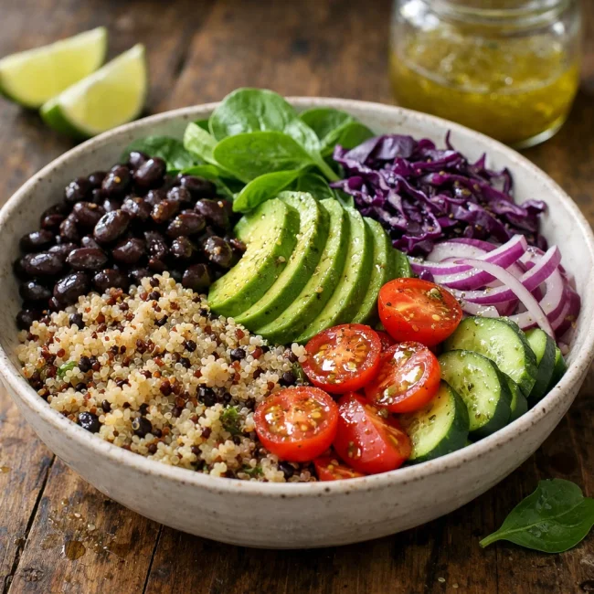 Quinoa and Black Bean Power Bowl