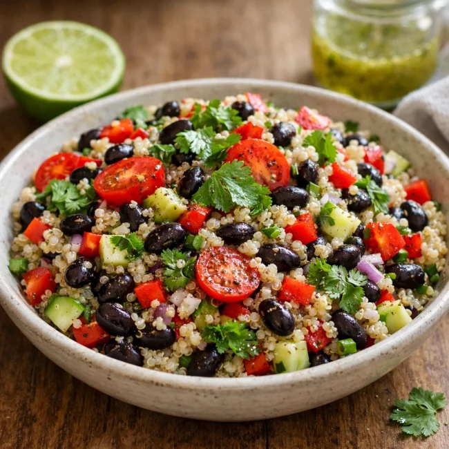 Quinoa and Black Bean Salad