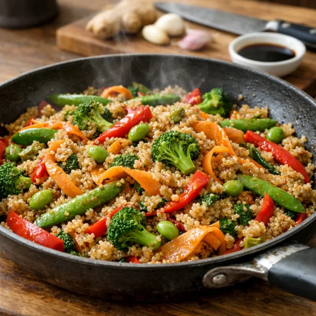 Quinoa and Vegetable Stir-Fry