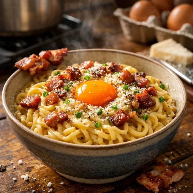 Ramen Carbonara