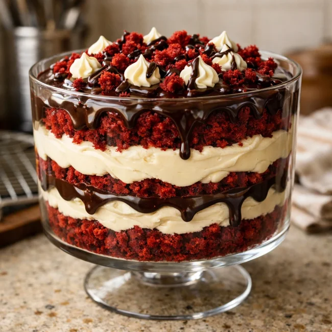 Red Velvet Trifle