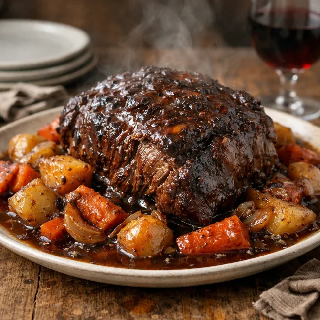 Red Wine Braised Pot Roast