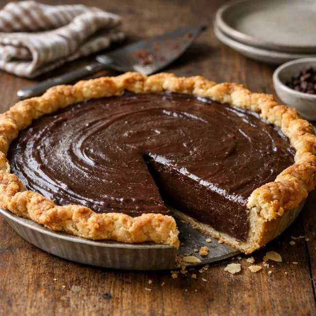 Rich Chocolate Delight Pie
