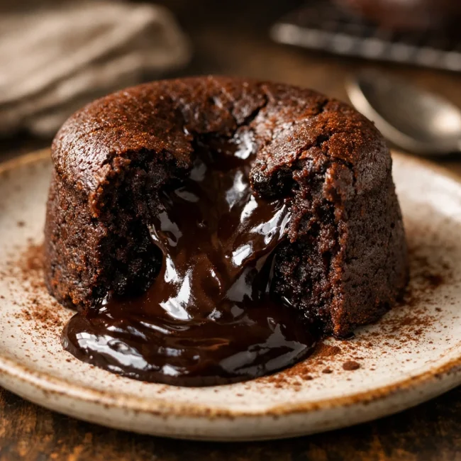 Rich Dark Chocolate Lava Cake