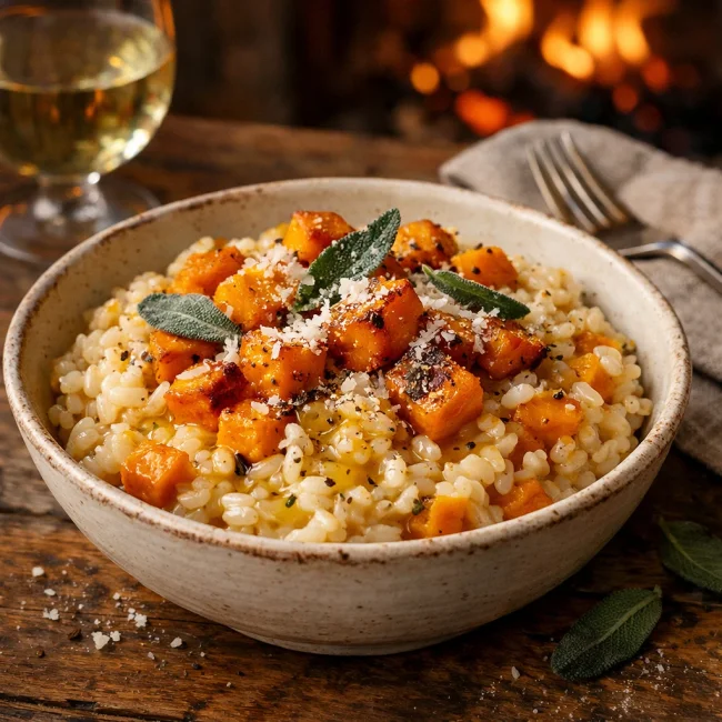 Roasted Butternut Squash Risotto