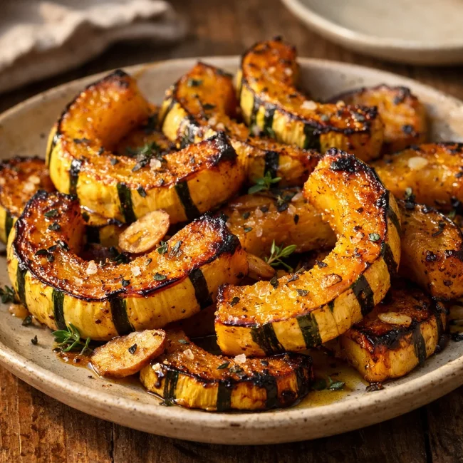 Roasted Delicata Squash