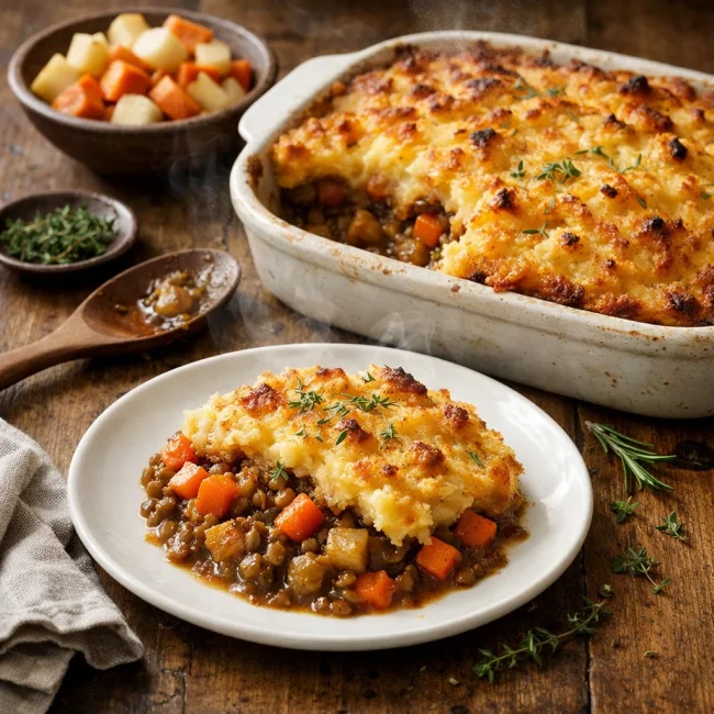 Root Vegetable Shepherd's Pie