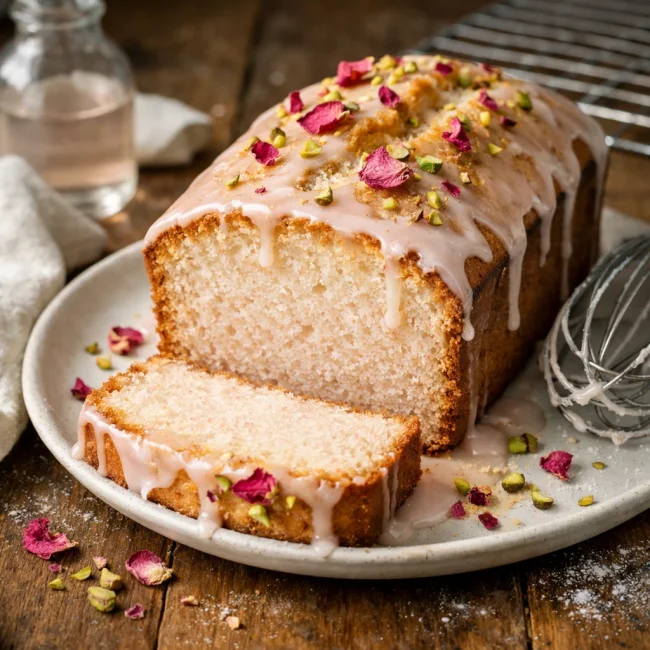 Rose Water Pound Cake