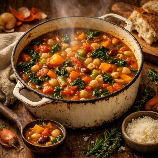 Rustic Autumn Minestrone