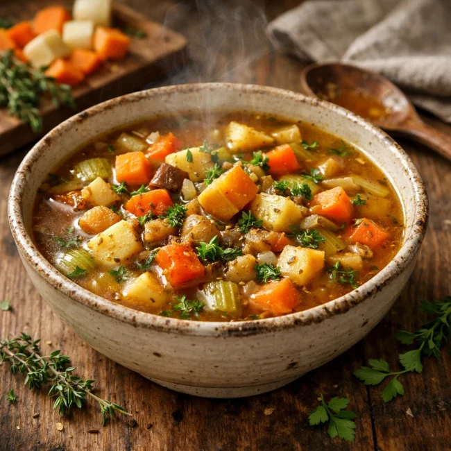 Rustic Autumn Vegetable Soup