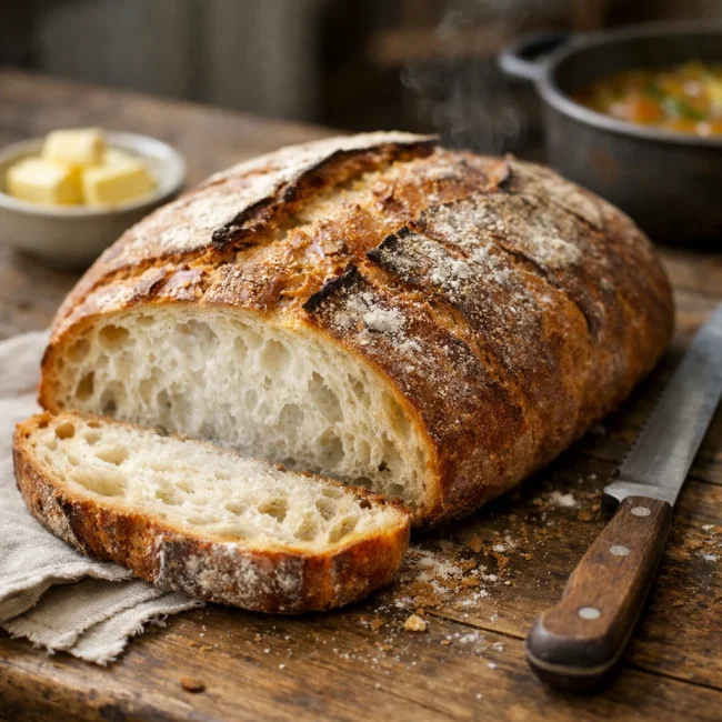 Rustic Farmhouse Bread