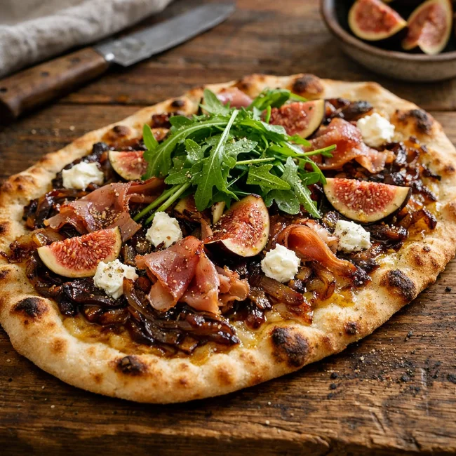 Rustic Flatbread Pizza
