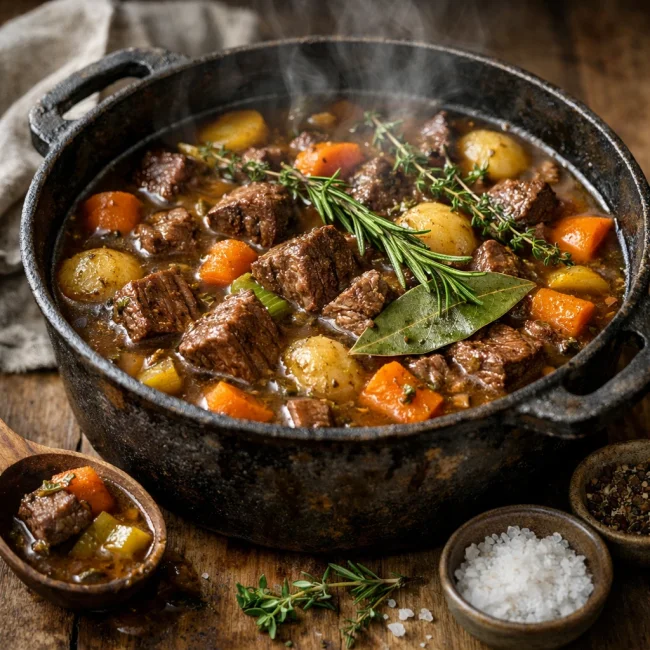 Rustic Herb-Infused Beef Stew