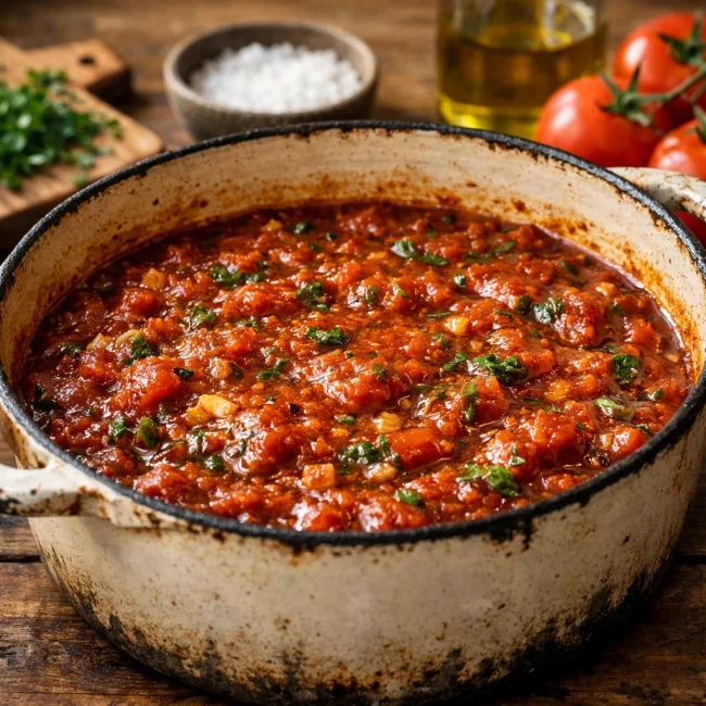 Rustic Herb-Infused Spaghetti Sauce