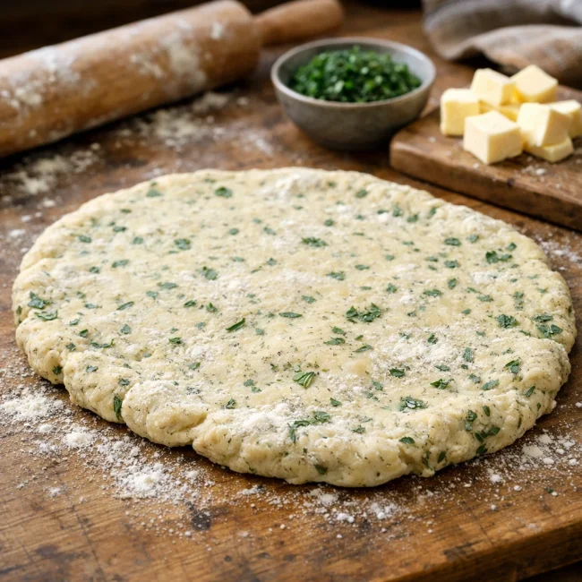 Rustic Herb Pastry Dough
