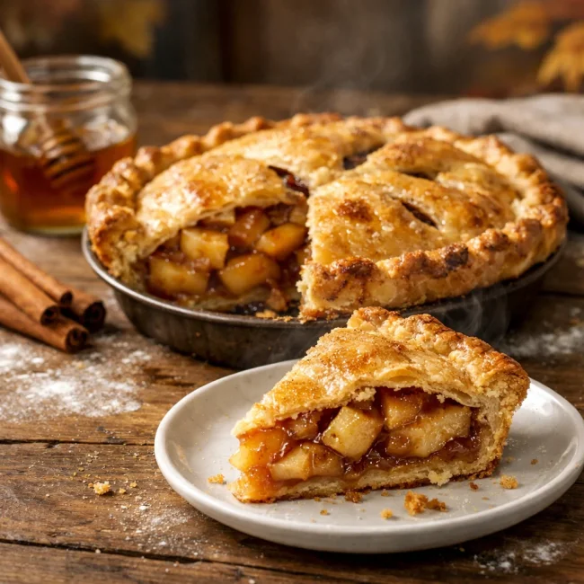 Rustic Honeycrisp Apple Pie