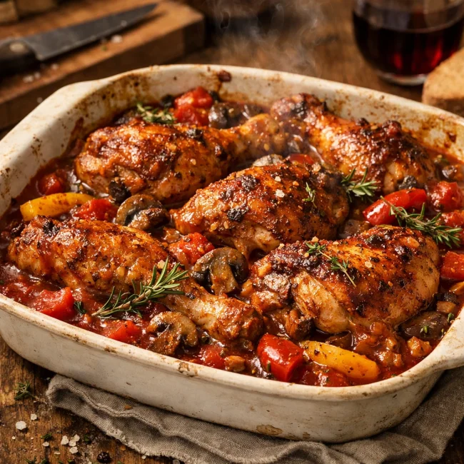 Rustic Hunter's Chicken