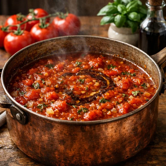 Rustic Italian Herb Spaghetti Sauce