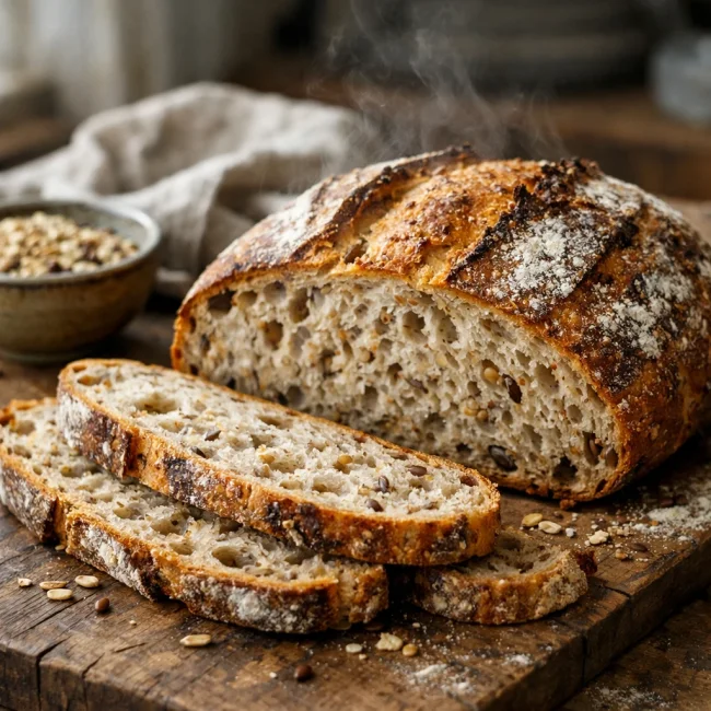 Rustic Multigrain Sourdough
