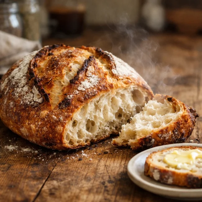 Rustic Sourdough Loaf