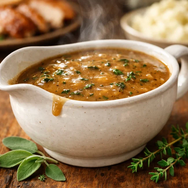 Sage and Thyme Gravy