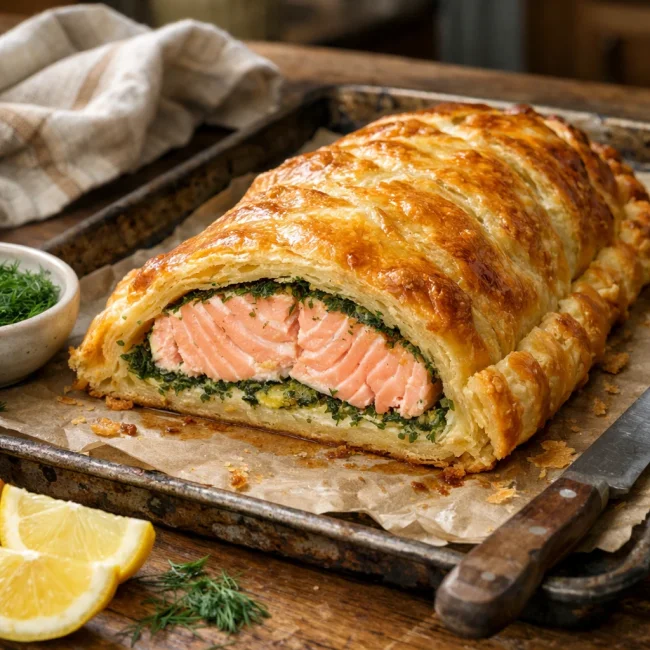 Salmon en Croûte