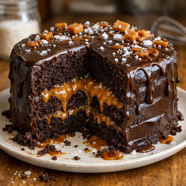 Salted Caramel Chocolate Explosion
