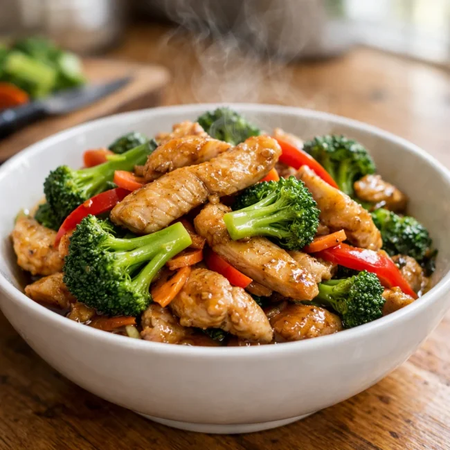 Sautéed Chicken and Broccoli Delight
