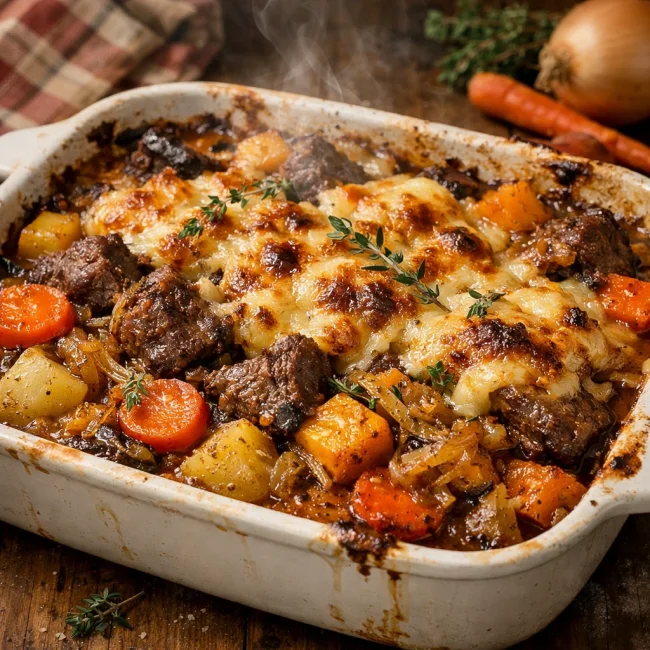 Savory Autumn Beef Casserole