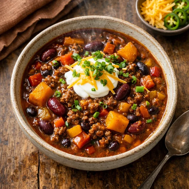 Savory Autumn Chili