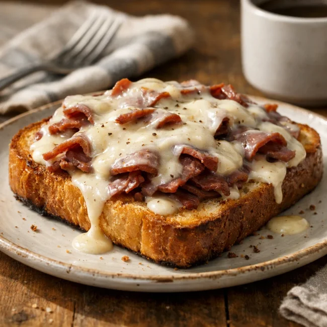 Savory Beef Toast