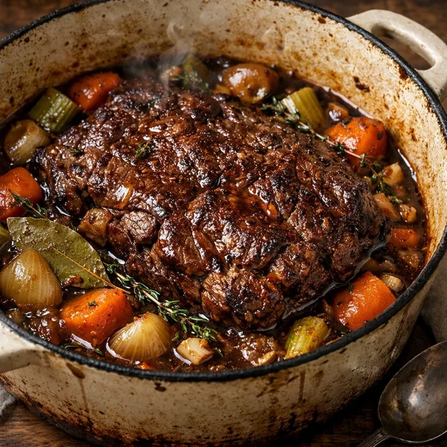 Savory Braised Chuck Steak