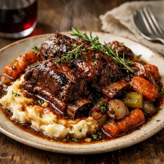 Savory Braised Short Ribs