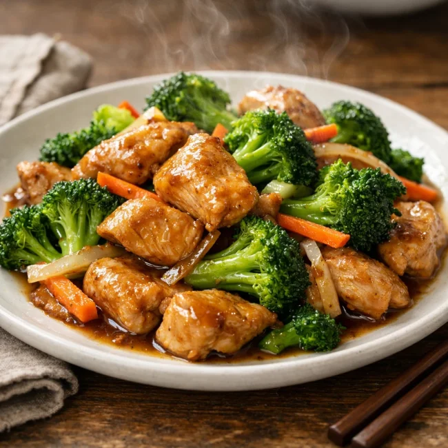 Savory Chicken and Broccoli