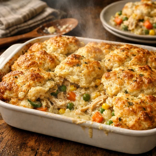 Savory Chicken Cobbler Delight