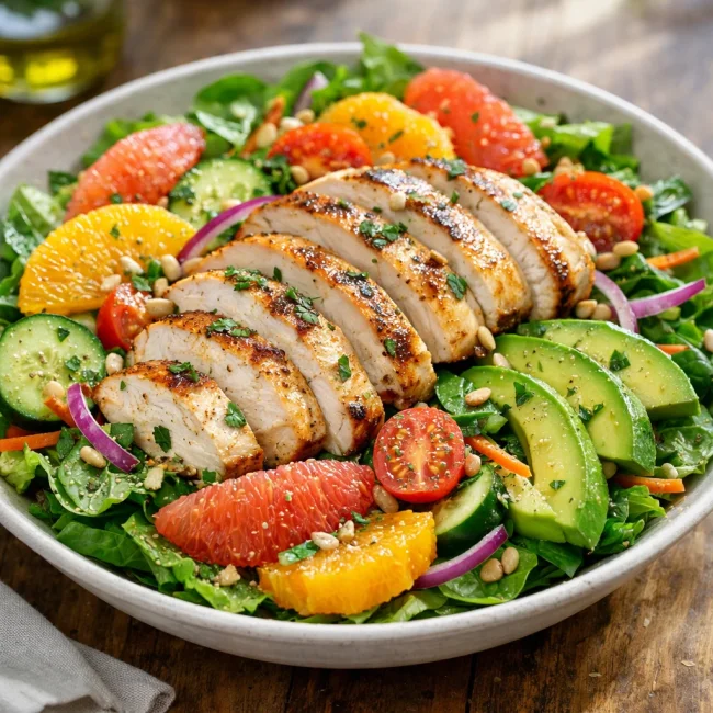Savory Citrus Chicken Salad